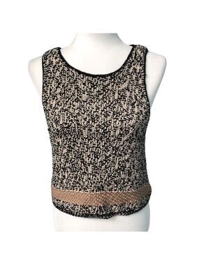 Lou & Grey Cropped Sweater Vest Size Medium